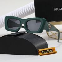 pradaˉnew cat eye sunglasses for men and women  small frame sunscreen super hot high-value sunglasses