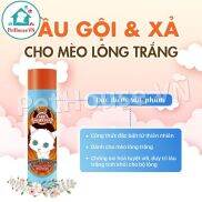 Chai 280g Dầu Gội Và Xả Cho Mèo Lông Trắng Lee&Webster Nhập Khẩu Hàn Quốc
