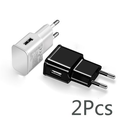 2PCS/lot 5V 2A Travel Convenient EU Plug Wall USB Charger Adapter For Samsung galaxy S5 S4 S6 note 3 2 For iphone 7 6 5 4