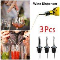 【LZ】№  Aço inoxidável Garrafa Pourer Cap Stopper Bico Boca Dispenser Ferramentas de Cozinha Whisky Licor Vinho 1 Pc 3 Pcs