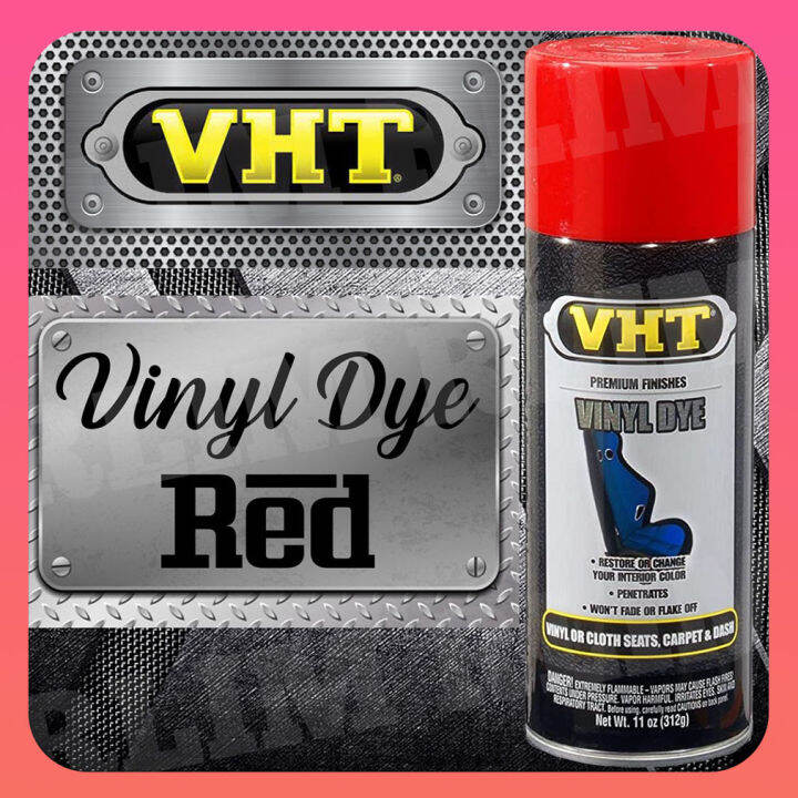 VHT Vinyl Dye RED Spray Paint Spraypaint Car Automotive Motorcycle