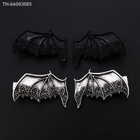 ☏✁ New Black Earl Vampire Demon Wings Punk Gothic Retro Matte Black Vampire Bat Wings Hairpin Women 39;s Hair Accessories