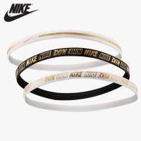 Nike ผ้ารัดศรีษะ ผ้ารัดศรีษะnike ไนกี้ Metallic Headbands 3PK 2.0 2755912 (590)