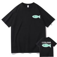 Funny Anime OSAKQNA Print T Shirt Streetwear Men Manga Oversized Short Sleeve T-shrits Man Casual Kawaii Lolita Tees XS-4XL-5XL-6XL