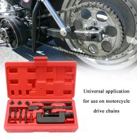 【In-Stock】 Motorcycle Bike Chain Breaker Splitter Link Riveter Bikes Riveting Tool Set kit Cycling Accessories with Carry Box