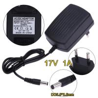 อะแดปเตอร์1A DC17V AC 100V-240V เป็น DC 17V อะแดปเตอร์เครื่องแปลงอุปกรณ์จ่ายไฟ5.5 *