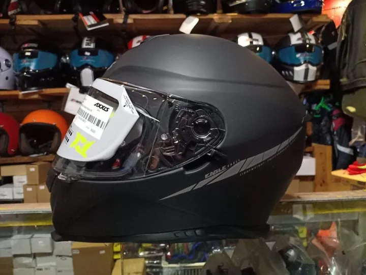 Helmet with Dual visor (Axxis) Lazada PH