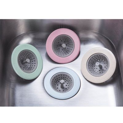 Sink Strainer Basket Mesh Filter Sink Drain Plug Cover Anti-blocking Strainer Residue Stopper Kitchen Bathroom Tools