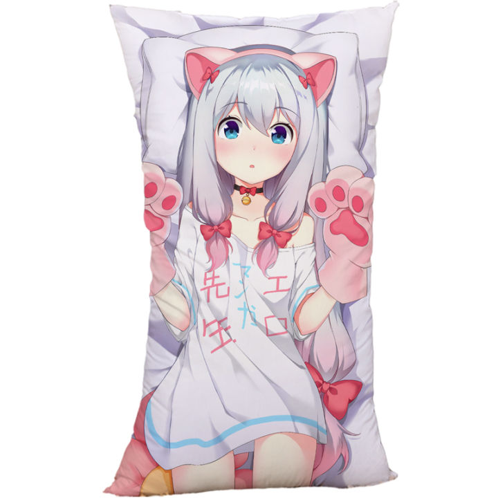 Teacher Huang Man Izumi Sagiri Pillow Anime Custom Long Cushion Cute ...