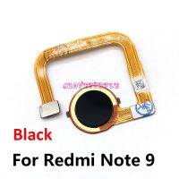 ริบบิ้นสายเคเบิลแบบยืดหยุ่นเซนเซอร์รหัสลายนิ้วมือสำหรับปุ่มโฮม Xiaomi Redmi Note 9อะไหล่