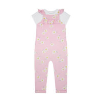 ชุดเชตเด็กผู้หญิง Mothercare daisy dungarees and t-shirt set YB726