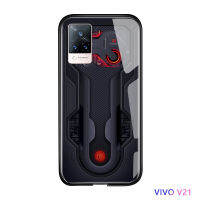 เคสโทรศัพท์สำหรับ VIVO V21 4G/5G วงจรเทคโนโลยี Board Explorer สำรวจธีมรุ่นกระจกเทมเปอร์ฝาหลังปลอก