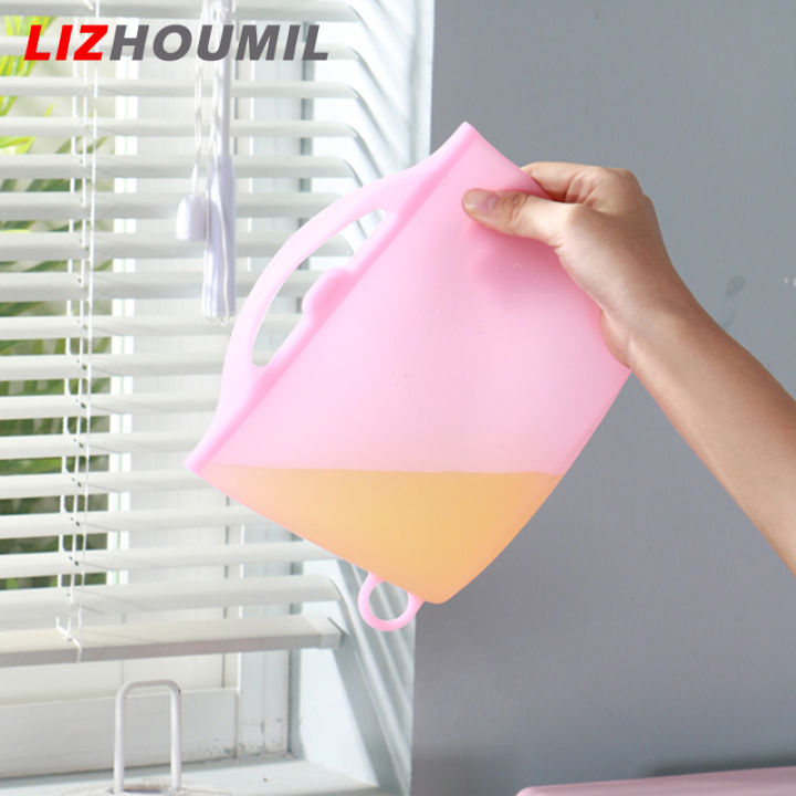 lizhoumil-ถุงเก็บซิลิโคนใช้ซ้ำได้4ชิ้น-30-230-ทนความร้อนได้1000มล-ถุงที่เก็บอาหารความจุมากสำหรับใส่ขนมขบเคี้ยวแบบแซนวิช