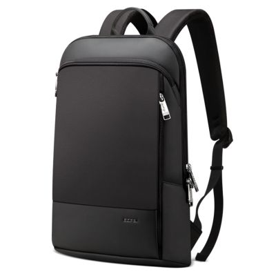BOPAI Thin Mens Backpack Ultra-Thin Ultra-Light Laptop Backpack for 15.6-Inch Stylish Office Waterproof Mens Business Backpack
