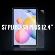 Kính cường lực Samsung Tab S7 FE, S7 Plus, S8 Plus 12.4 inch trong suốt