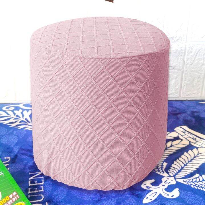 footrest-ottoman-stool-cover-elastic-stretch-round-chiar-covers-for-living-room-chair-protector-spandex-ottoman-slipcover