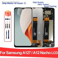 ✤ 6.5 For Samsung Galaxy A12 Nacho LCD SM-A127F/DS Display Touch Screen Digitizer For Galaxy SM-A127F/DSN SM-A127M SM-A127U LCD