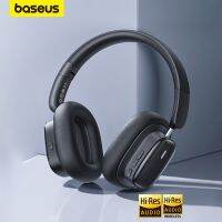 【DT】hot！ Baseus H1i Headphone Bluetooth 5.3 38db Noise Cancellation Hi-Res Spatial Audio Over the Ear Headsets 100H