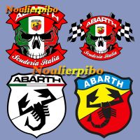 【car parts】 Abarth Racing สติกเกอร์ไวนิล ABA Girl Abar รถ Fiat Abarth โลโก้สติกเกอร์รถบุคลิกภาพ Decals อุปกรณ์จัดแต่งทรงผม