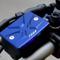 FZ-6N สำหรับยามาฮ่า FZ6N FZ 6 N 2004 2005 2006 2007 2008 2009เบรคหน้ารถจักรยานยนต์กระปุกน้ำมันไฮดรอลิกน้ำมันฝาปิดอุปกรณ์เสริม