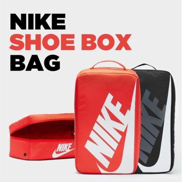 Nike Sportswear UNISEX - Shoe bag - orange/white/orange - Zalando.co.uk