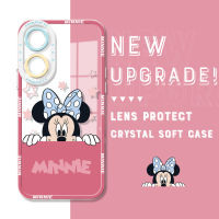 เคสโทรศัพท์สำหรับ OPPO Reno8 5G Reno8 Pro 5G Reno8 T 5G Reno8 Z 5G ต้นฉบับ Micky Minie Mouse เคสนิ่มเคสโทรศัพท์รูปเป็ดเดซี่เคสโทรศัพท์เคสมือถือใสคลุมทั้งหมดปกป้องกล้อง