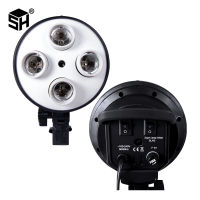 2021Softbox Lamp Holder E27 Base Four Light Bulbs Use For Kit 4 in 1 For Photo Photography Studio