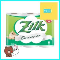 กระดาษชำระ ZILK KOTTON แพ็ค6TOILET TISSUE ZILK KOTTON PACK 6 **จัดส่งด่วนทั่วประเทศ**