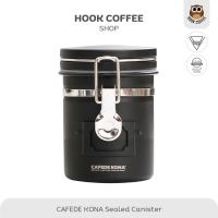 CAFEDE KONA Sealed Jar Stainless Steel - กระปุกเก็บเมล็ดกาแฟ