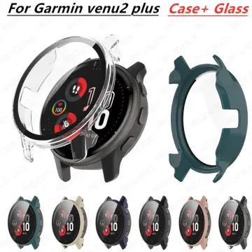  Case Compatible with Garmin Venu 2 Plus Case Cover, Soft TPU  Plated Case Protective Screen Protector Bumper Compatible for Garmin Venu 2  Plus Smart Watch (3 Pack) : Cell Phones & Accessories