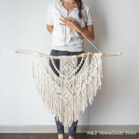 Macrame แขวนผนัง Boho ทอ Tapestry Handmade สไตล์โบฮีเมียน Modern Art สำหรับห้องนั่งเล่นห้องนอนฉากหลัง Room Home Decor