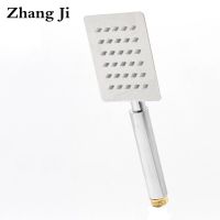 ZhangJi Stainless steel square hand shower nozzle Strong Ultrathin bath rainfall showerhead Smooth water spray shower head Showerheads