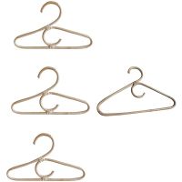 1x Rattan Clothes Hanger Style,Garments Organizer,Rack Adult Hanger &amp; 3Pcs Rattan Clothes Hanger Style Kids Rack