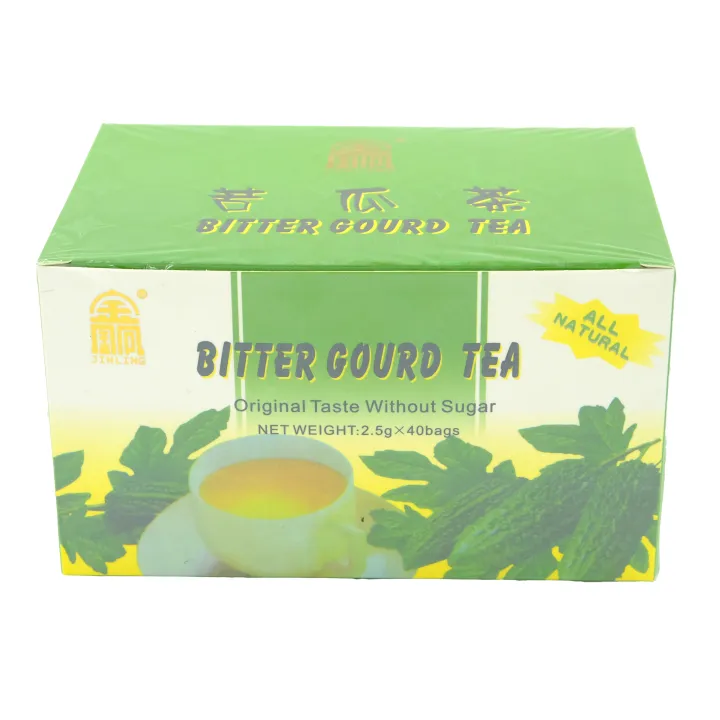 Jin Ling Bitter Gourd Tea/Ampalaya Tea (40 Tea Bags) 苦瓜茶 Lazada PH
