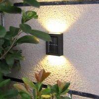 G-Wind  Led Solar Light Outdoor โคมไฟกันน้ำ ไฟอัตโนมัติ โคมไฟติดผนัง Up And Down Lighting ไฟตกแต่งสวน  YD36