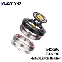 ZTTO MTB Road Bicycle Internal Headset 42mm 42mm CNC 1 1/8" 28.6 29.8 Straight Tube Fork IS42 Semi-Integrated Headset Bumper Stickers Decals  Magnets