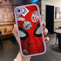 เคสโทรศัพท์เคสสำหรับ iPhone 7 7 Plus 8 8 Plus 7 + 8 + 8 + เคสลายการ์ตูนสไปเดอร์แมนเคสนิ่มหนัง