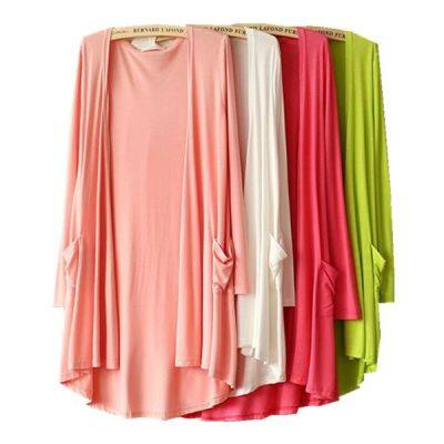 Womens Clothing Large Size Cardigan Candy Color Air Conditioning Cardigan