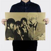 【In-Stock】 Alphaprint Gintama/sakata Gintoki/ การ์ตูนคลาสสิก/กระดาษคราฟท์/โปสเตอร์บาร์/โปสเตอร์ย้อนยุค/51x35.5cm ตกแต่ง