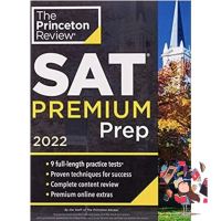 Good quality หนังสือภาษาอังกฤษ Princeton Review SAT Premium Prep, 2022: 9 Practice Tests + Review &amp; Techniques + Online Tools