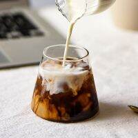 【CW】✺●ﺴ  Mountain Cup Heat-resistant Transparent Glass Espresso Cups Drinkware