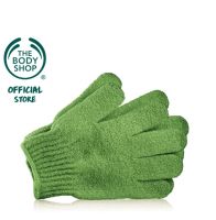 THE BODY SHOP BATH GLOVES // green สีเขียว ถุงมือขัดผิวกาย ช่วยทำความสะอาดผิวพร้อมขัดผิวอย่างอ่อนโยนไปในตัว ไม่บาดผิว
