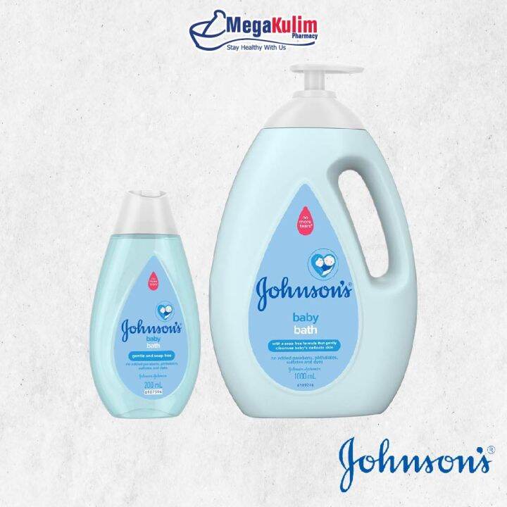 Johnson's Baby Bath (200mL / 1L) Lazada