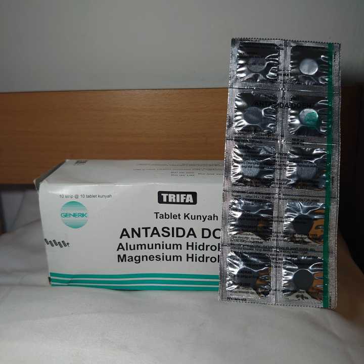 Antasida Doen Tablet 1 Strip Isi 10 Tablet | Asam Lambung | Lazada ...