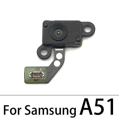 A70 A70S A51สำหรับ A30S Samsung ใหม่ของแท้ A71เซ็นเซอร์ตรวจสอบลายนิ้วมือสายยืดหยุ่นปุ่มโฮมอะไหล่ LPX3762อะไหล่ทดแทน