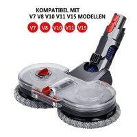 Electric Mop Attachment for Dyson V7 V8 V10 V11 V15 Vacuum Cleaner with Removable Water Tank Set Of 10 Mop Pads