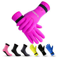 3Mm Neoprene ถุงมือดำน้ำอุ่นดำน้ำดูปะการังอุปกรณ์ดำน้ำท่อง Anti Scratch ถุงมือพายเรือคายัค Spearfishing กีฬาทางน้ำ