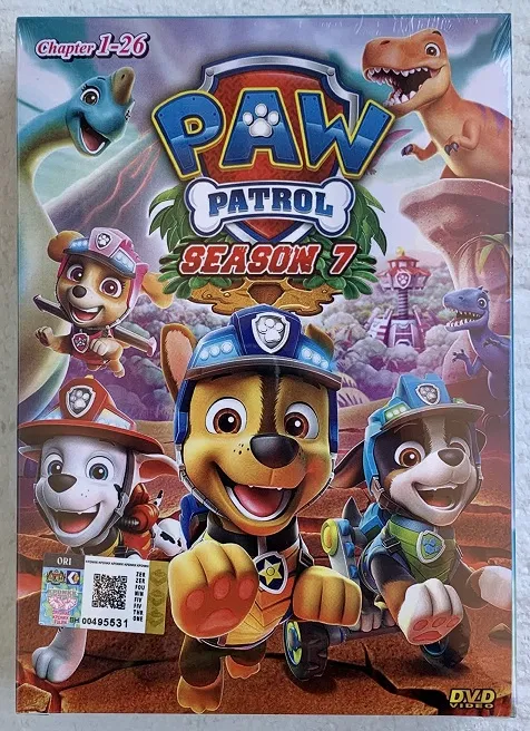 PAW Patrol Season 7 [Kids Cartoon DVD] | Lazada