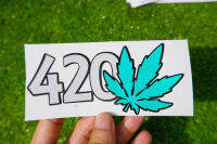 สติ๊กเกอร์ 420 #สายเขียว