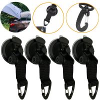 4pcs Outdoor Suction Cup Anchor Securing Hook Tie Down Camping Tarp As Car Side Awning Pool Tarps Tents Securing Hook Universal